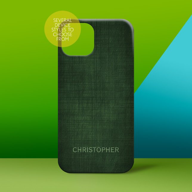 Coques Case-Mate iPhone Manly Design de lin exécutif avec nom (Personalized Phone Case)