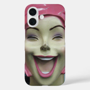 Coques iPhone 16 Mannequin fou de rire ~ Uncanny Valley Girl