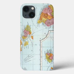 iPhone 13 Coque Map: Hawaii, 1905