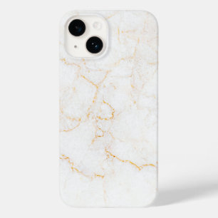 Coque Pour iPhone 14 Marbel blanc
