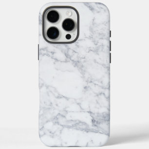 Coques iPhone 16 Pro Max Marbre blanc