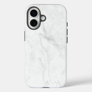 Coques iPhone 16 Marbre Blanc