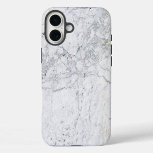 Coques iPhone 16 Plus Marbre blanc
