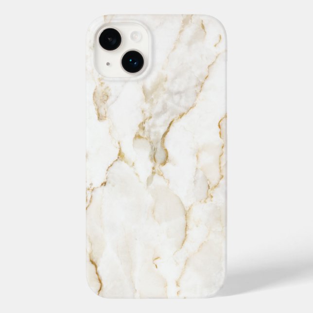 Coques Case-Mate iPhone Marbre blanc (Verso)