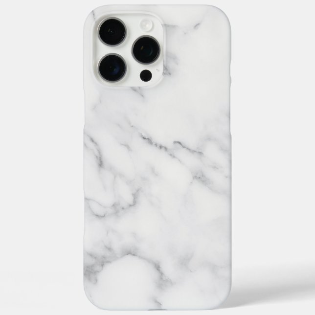 Coques Case-Mate iPhone Marbre blanc (Verso)