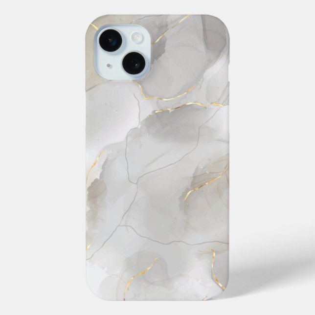 Coques Case-Mate iPhone Marbre blanc (Verso)