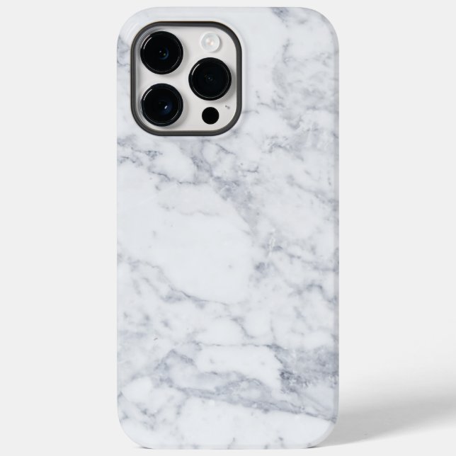 Coques Case-Mate iPhone Marbre blanc (Verso)