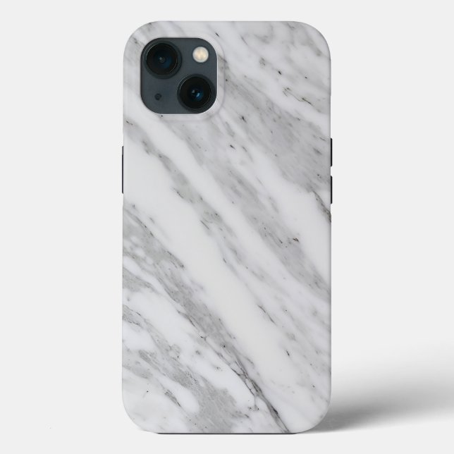 Coques Case-Mate iPhone Marbre Blanc Élégant (Verso)