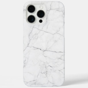 Coques iPhone 16 Pro Max Marbre Blanc Élégant