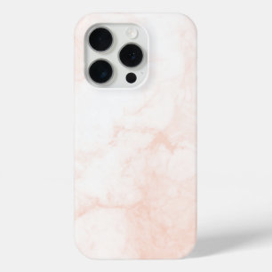 Coque iPhone 15 Pro Marbre blanc et or moderne