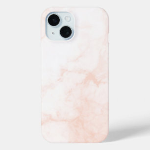 Coque Pour iPhone 15 Marbre blanc et or moderne