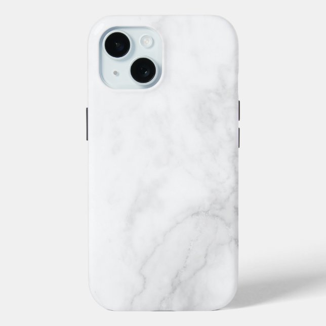 Coques Case-Mate iPhone Marbre Blanc Moderne (Verso)