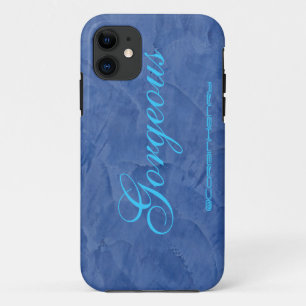 Etui iPhone Case-Mate Marbre Bleu Magnifique