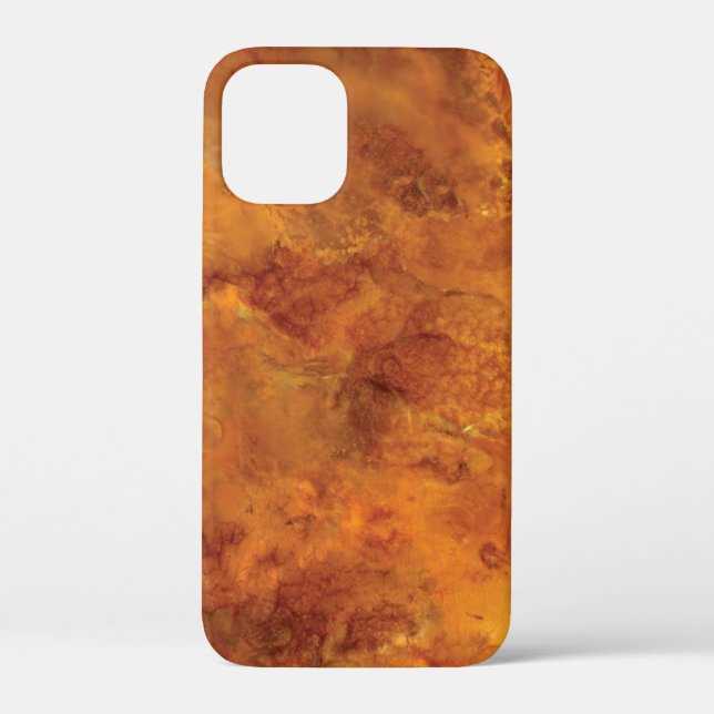Coques Case-Mate iPhone Marbre brun doré (Verso)