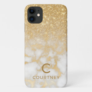 Case-Mate iPhone Case Marbre Doré Moderne