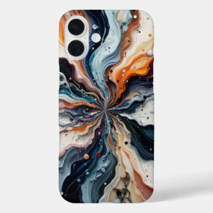 Coques iPhone 16 Plus Marbre élégant Art Abstrait