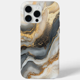 Coque iPhone 15 Pro Max Marbre minimaliste - Design élégant et intemporel