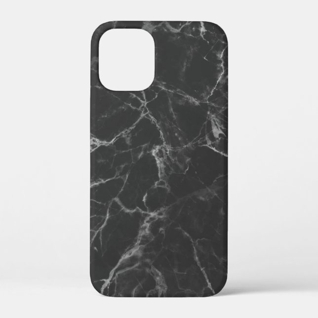 Coques Case-Mate iPhone Marbre noir (Verso)