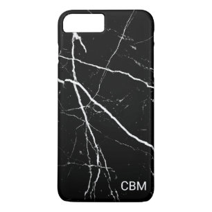 Case-Mate iPhone Case Marbre Noir Monogramme