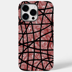 Coque Pour Pour iPhone 14 Pro Max Marbre rose
