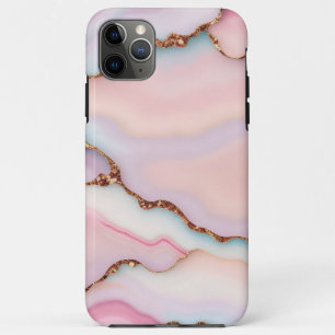 Case-Mate iPhone Case Marbre rose clair Agate Collection moderne