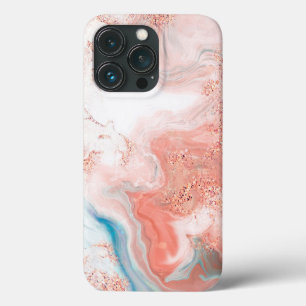 Case-Mate iPhone Case Marbré rose or