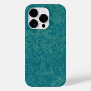 Coque Pour iPhone 14 Pro Marbre turquoise