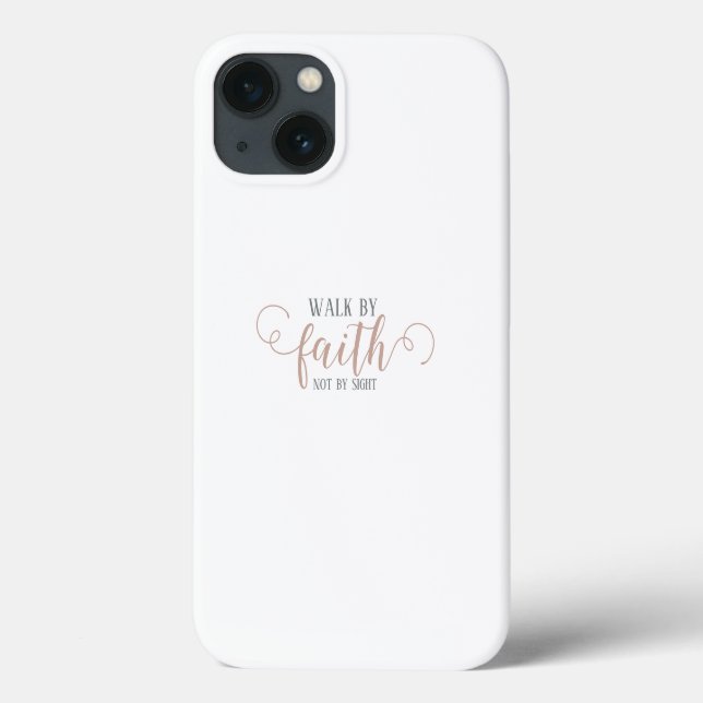 Coques Case-Mate iPhone Marcher Par La Foi, (Verso)