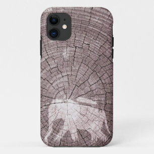 Coque iPhone 11 Marcheur de jungle en bois