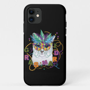 Case-Mate iPhone Case Mardi Gras Chat, Funny Mardi Gras