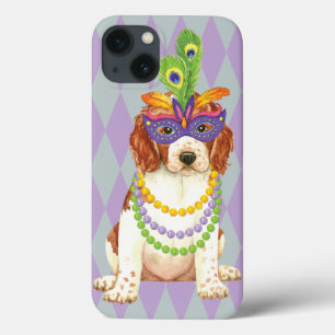 Case-Mate iPhone Case Mardi Gras Welsh Springer Spaniel