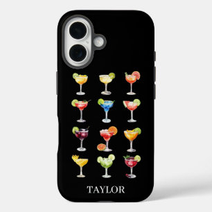 Coques iPhone 16 Margarita N'importe Monogrammé