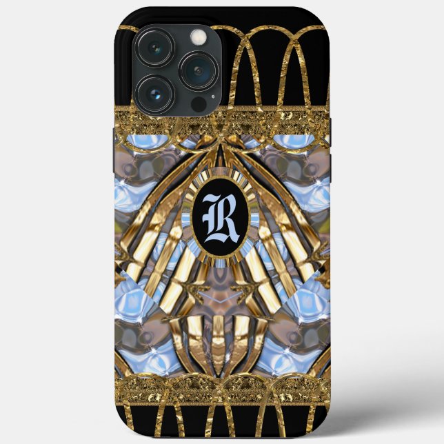 Coques Case-Mate iPhone Margo Spray unique monogramme élégant (Verso)