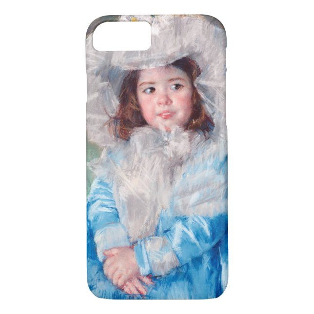 Coques Case-Mate iPhone Margot en bleu, Mary Cassatt (Dos)