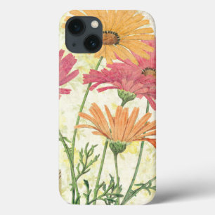 Etui iPhone 13 Marguerites décoratives