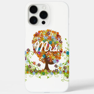 Coques iPhone 16 Pro Max Mariage d'arbre à fleurs lunaires
