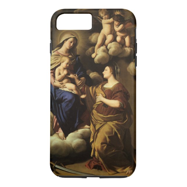 Coques Case-Mate iPhone Mariage mystique de Sainte Catherine - Sassoferrat (Dos)