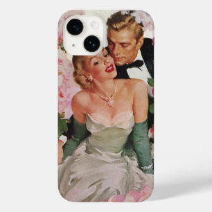 Coques Pour iPhone Mariage vintage, mariée rétro et mariée mariée mar