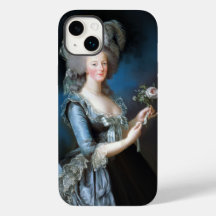 Marie Antoinette avec un rose