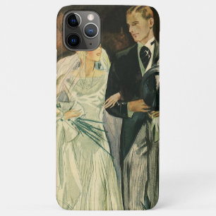 Etui iPhone Case-Mate Mariés de mariage d'art déco vintage