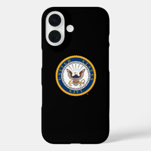 Coques iPhone 16 Marine américaine   Emblème de la marine