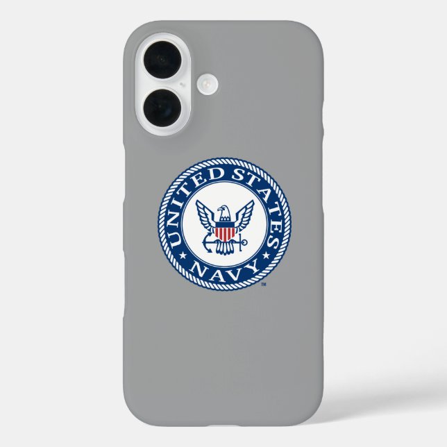 Coques Case-Mate iPhone Marine américaine | Navy Alt Emblem (Verso)