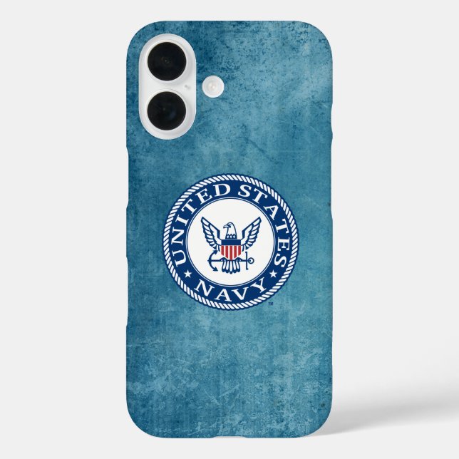 Coques Case-Mate iPhone Marine américaine | Navy Alt Emblem (Verso)