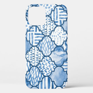 Case-Mate iPhone Case Marocain géométrique, aquarelle motif sans couture