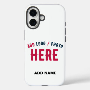 COQUES iPhone 16  MARQUE BLANCHE MODERNE ET PERSONNALISABLE VÉRIFIÉE
