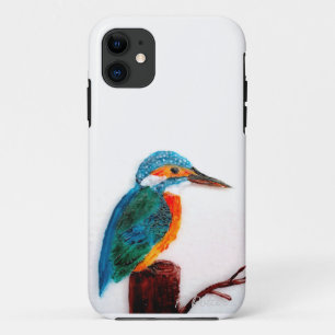 Case-Mate iPhone Case Martin-pêcheur coloré d'art ornithologique