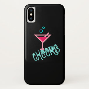 Case-Mate iPhone Case Martini - Boisson d'alcool Pop Art, rose et turquo