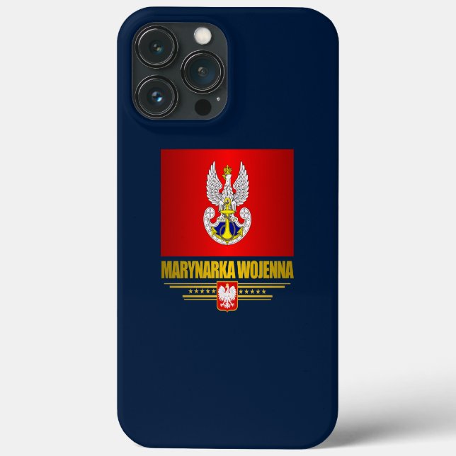 Coques Case-Mate iPhone Marynarka Wojenna (Marine polonaise) (Verso)