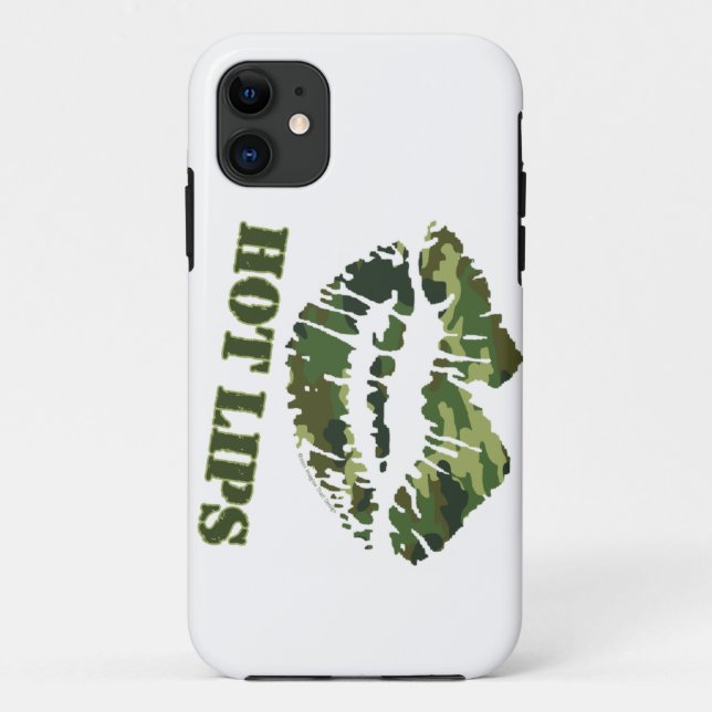 Coques Case-Mate iPhone MASH Lèvres Chaudes (Dos)