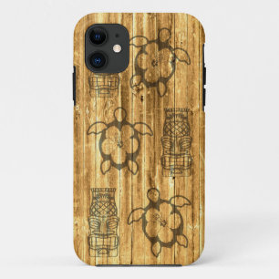 Coque Case-Mate Pour iPhone Masque hawaïen de Honu et de Tiki